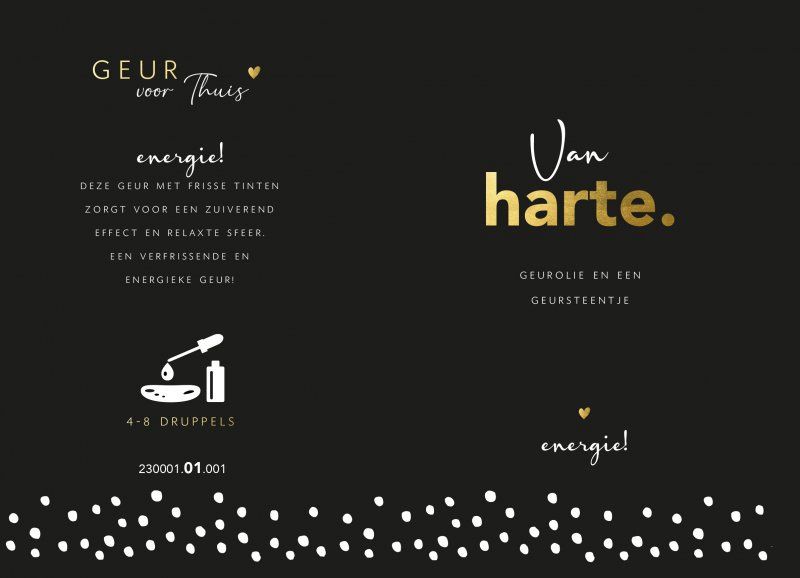 01. Geursteentje - Van Harte