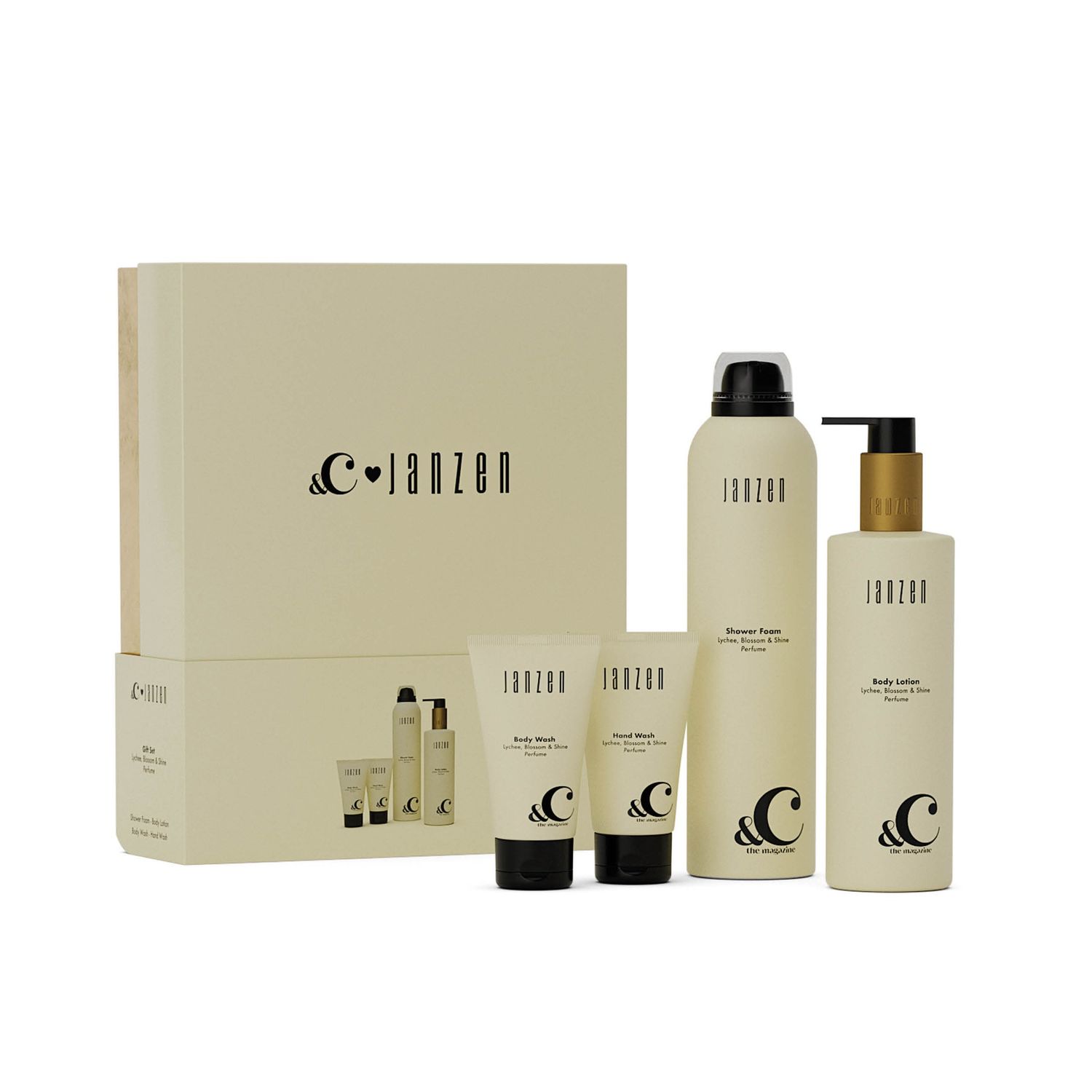 JANZEN - &amp;C - Gift set - Geel