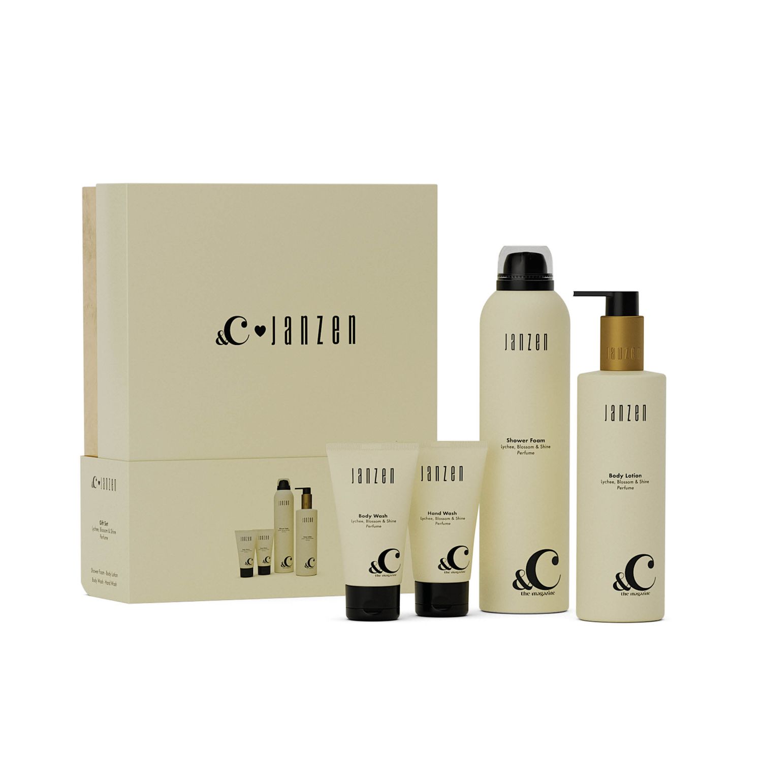 JANZEN - &amp;C - Gift set - Geel
