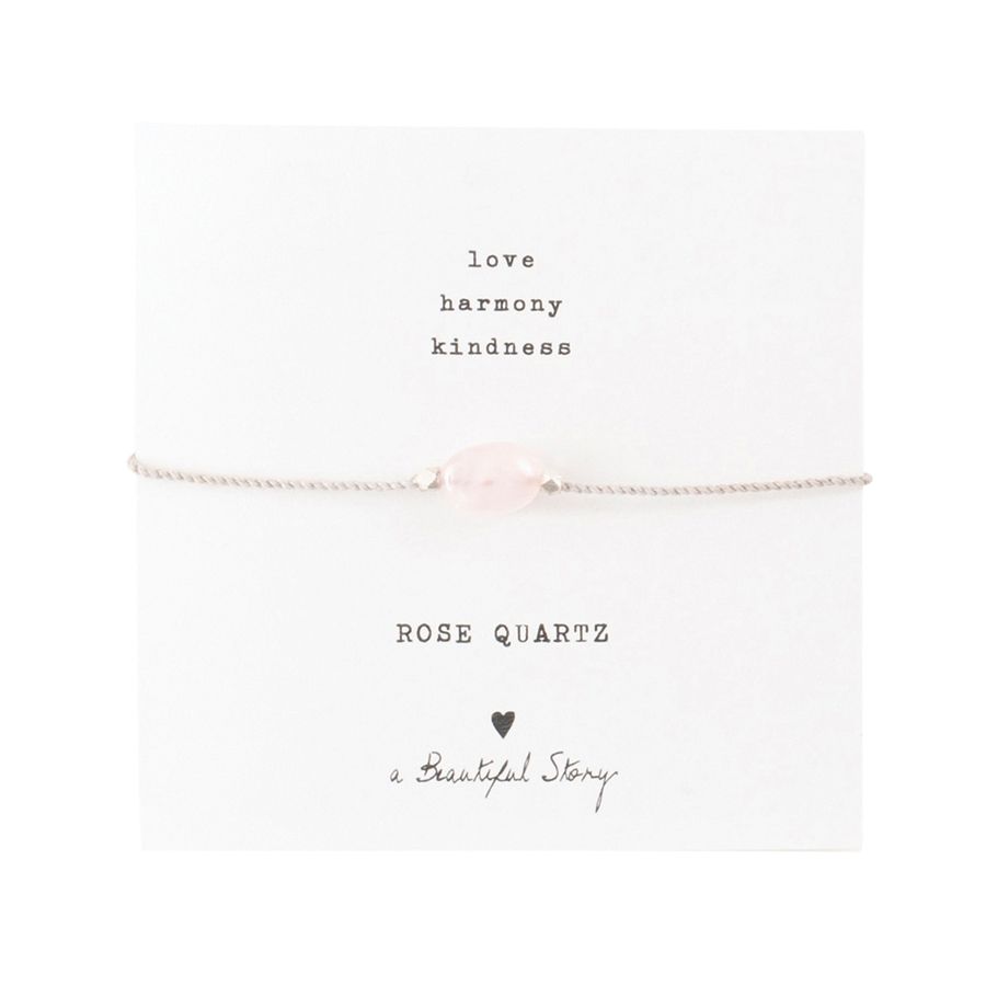 Gemstone Card - Rose Quartz