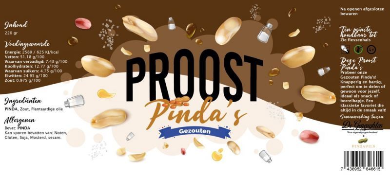 Proost Pinda's! - Gezouten