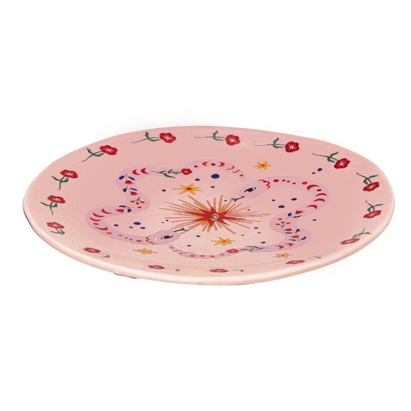 Decoratiebord - Floral - 20cm