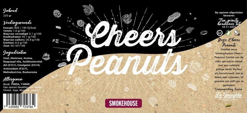 Cheers Peanuts - Smokehouse