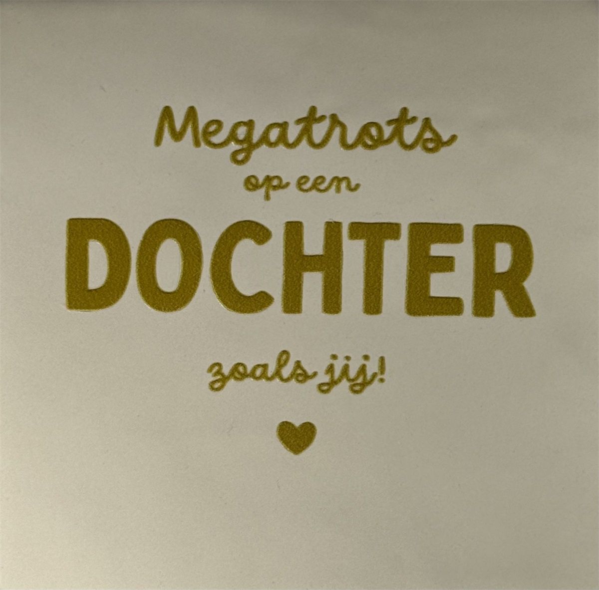 Tegeltje - Dochter