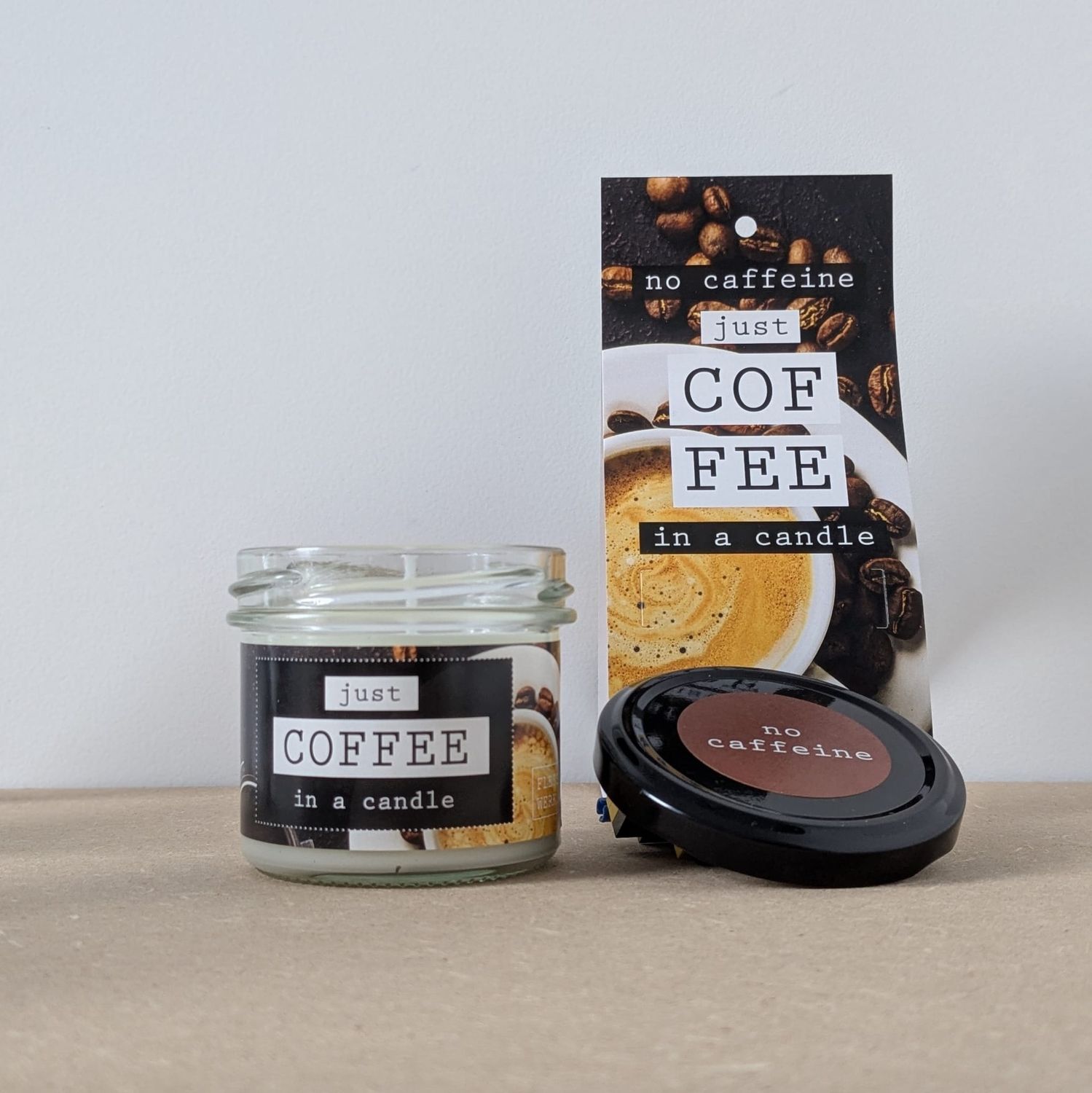 Coffee in a candle