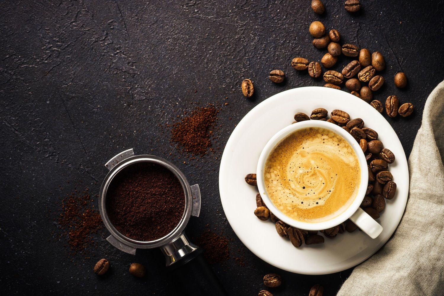 Coffee in a candle