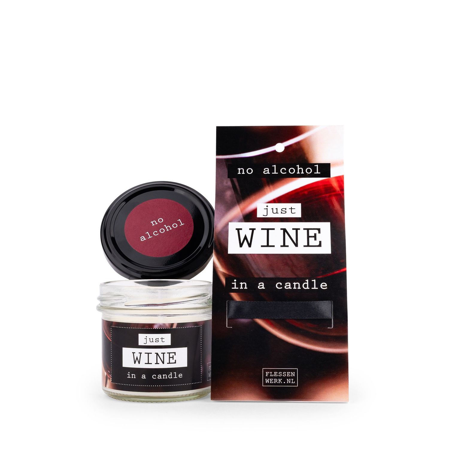 Wine in a candle