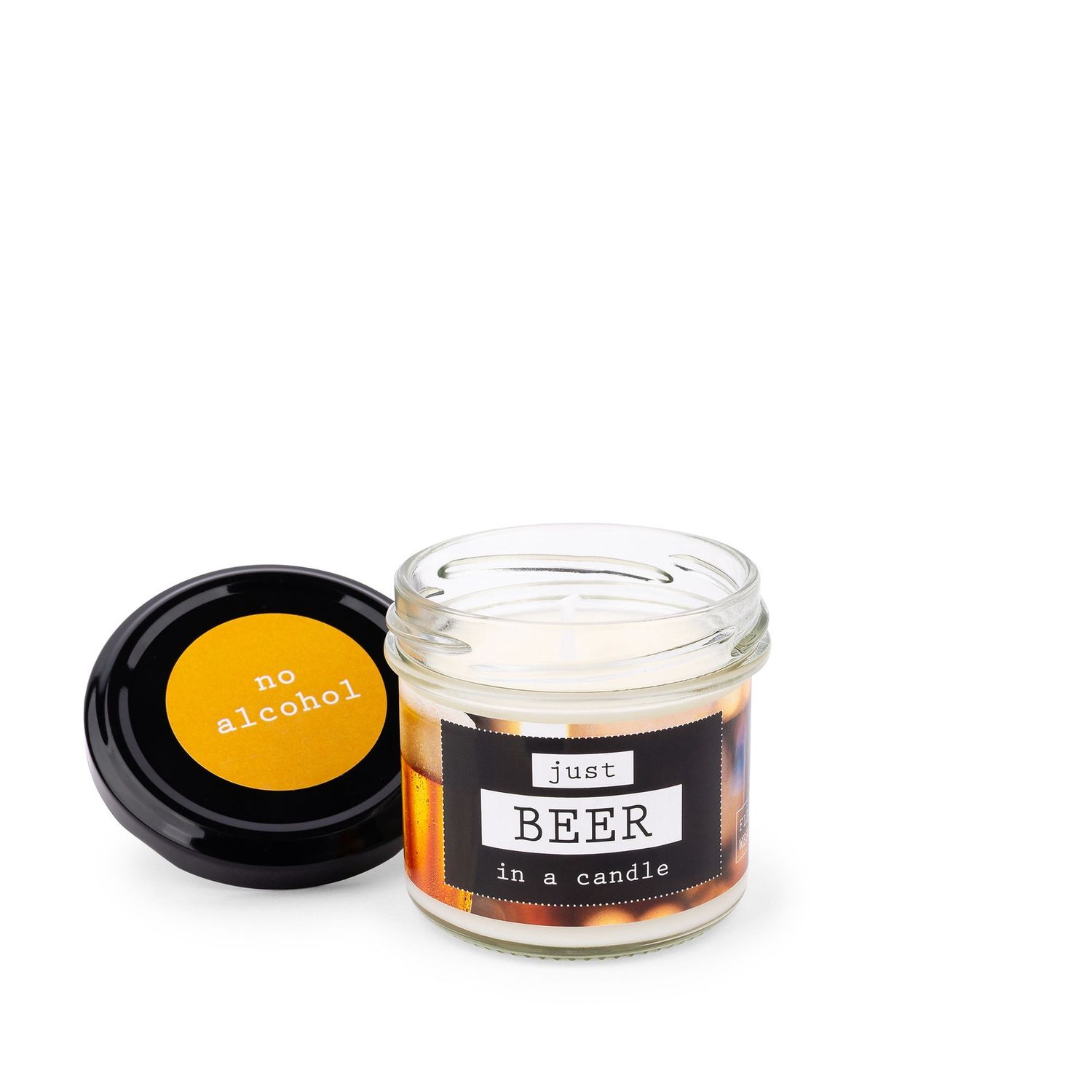 Beer in a candle