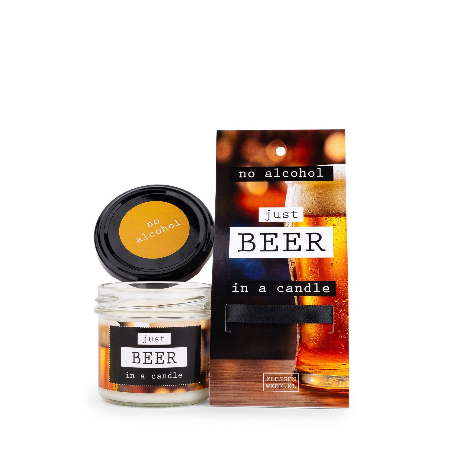 Beer in a candle