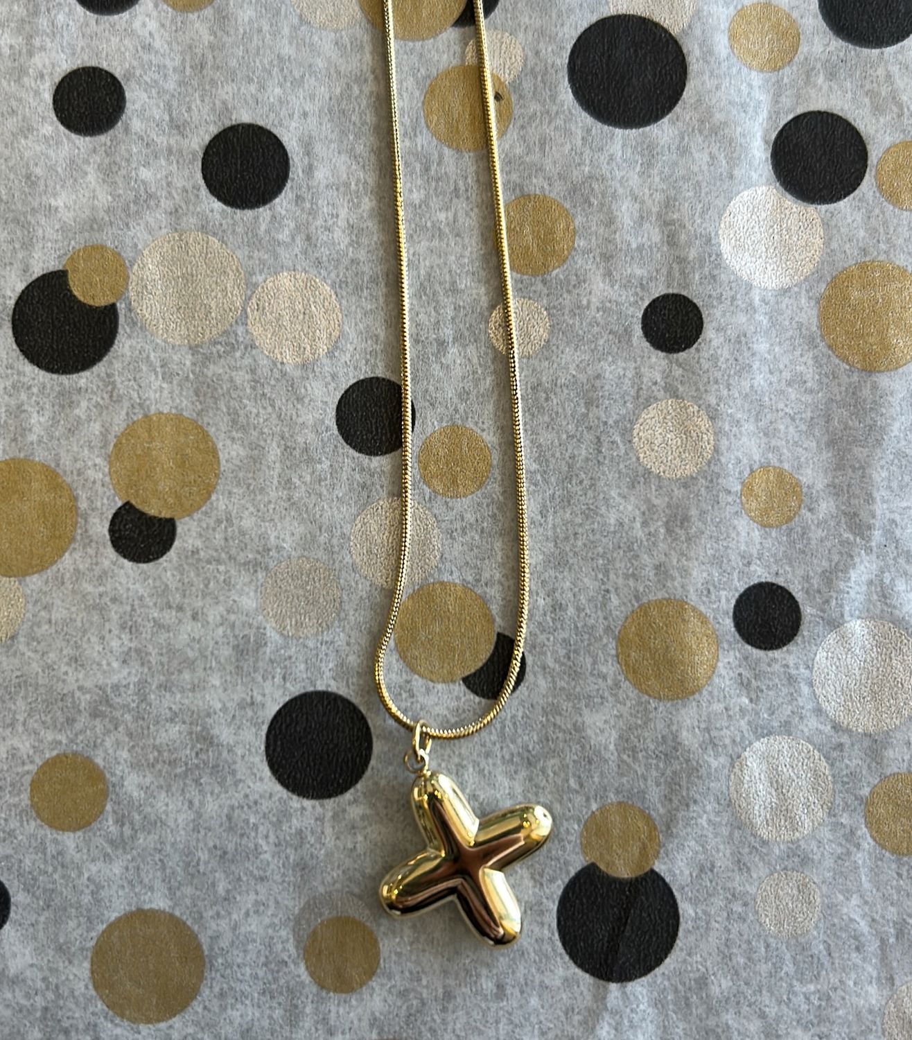 I'm Dutch - Letter ketting - Goud - X