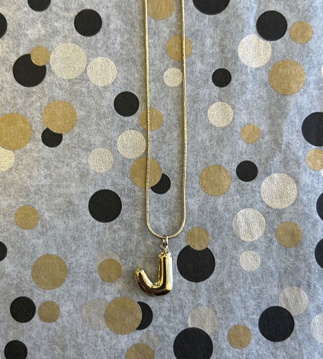 I'm Dutch - Letter ketting - Goud - J