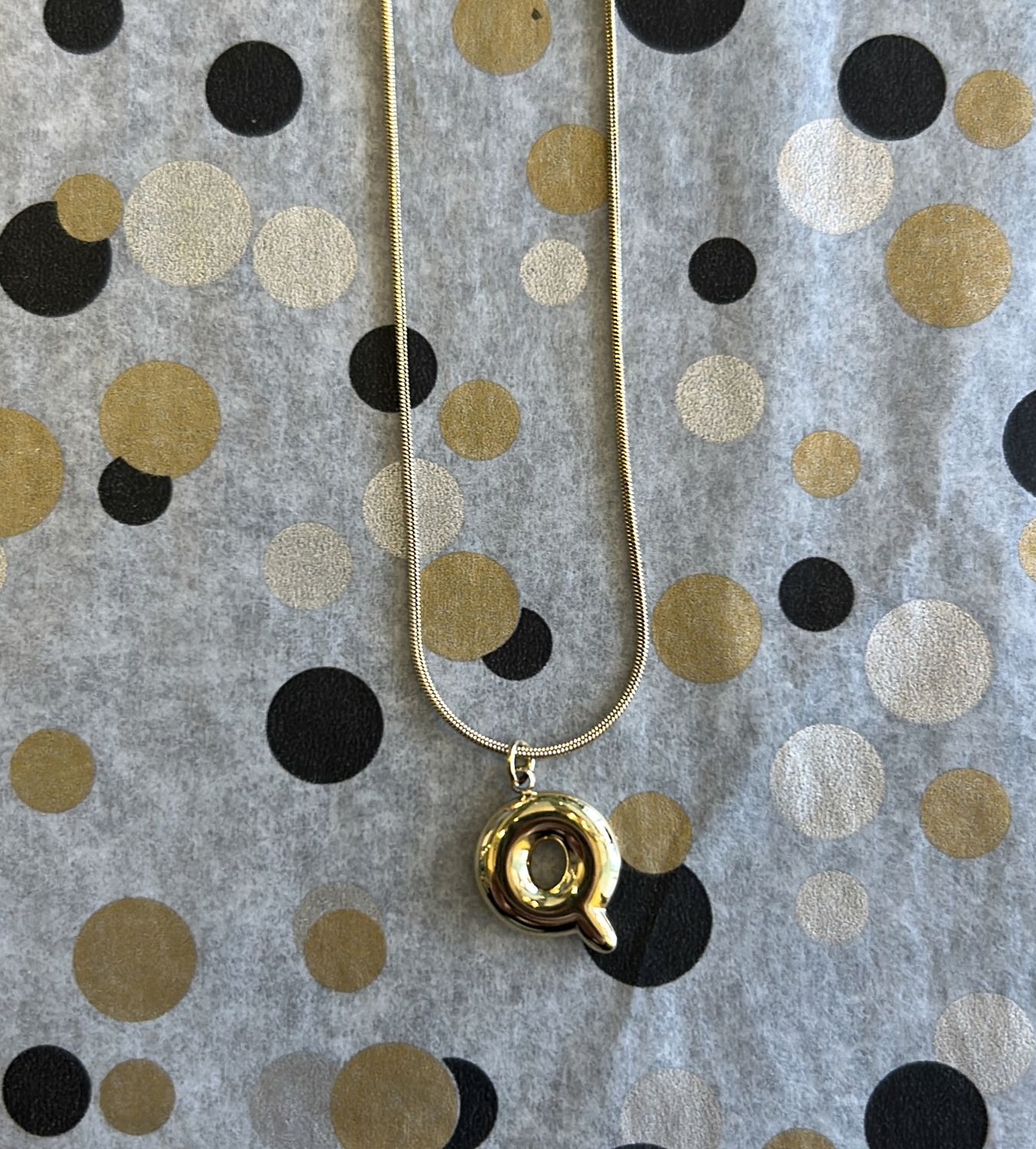 I'm Dutch - Letter ketting - Goud - Q