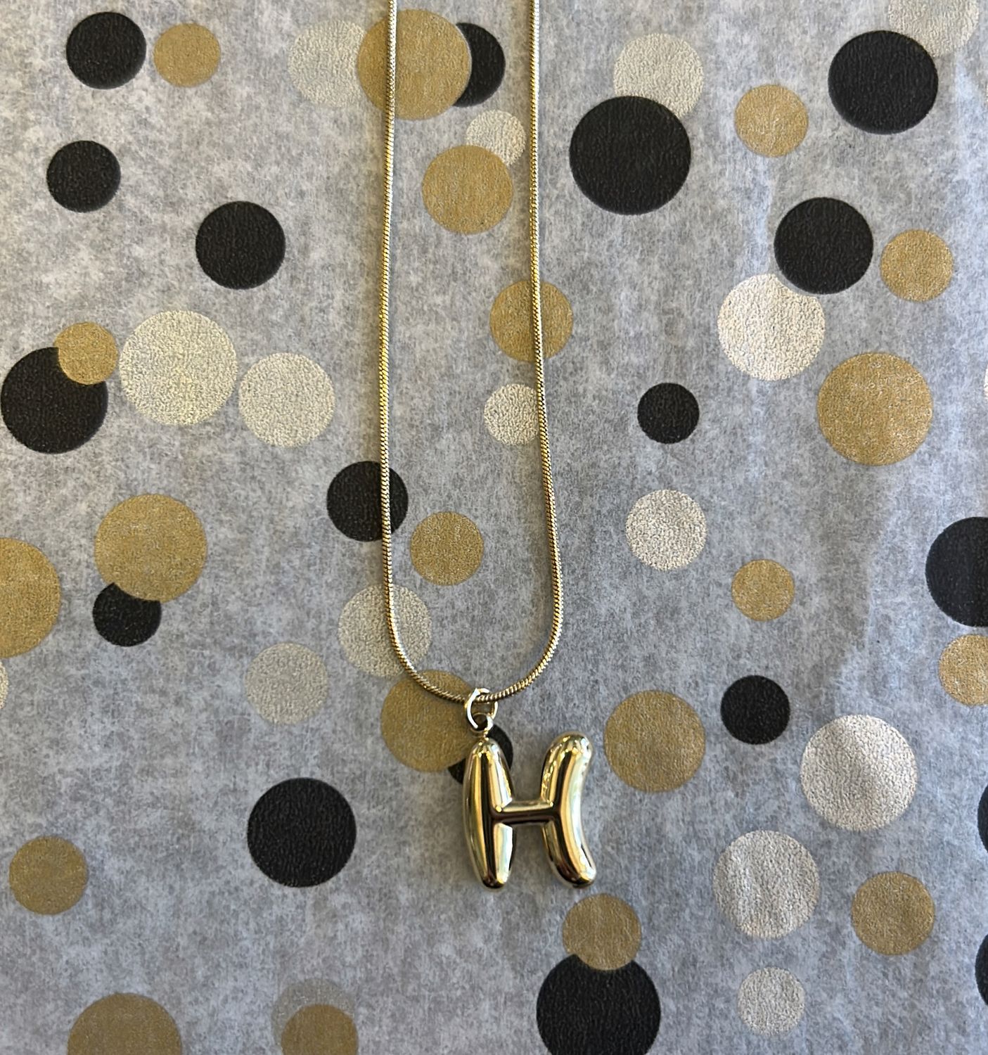 I'm Dutch - Letter ketting - Goud - H