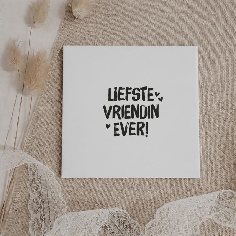 Tegeltje - Liefste vriendin ever