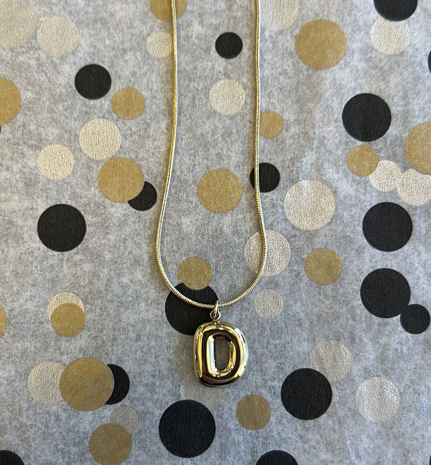 I'm Dutch - Letter ketting - Goud - D