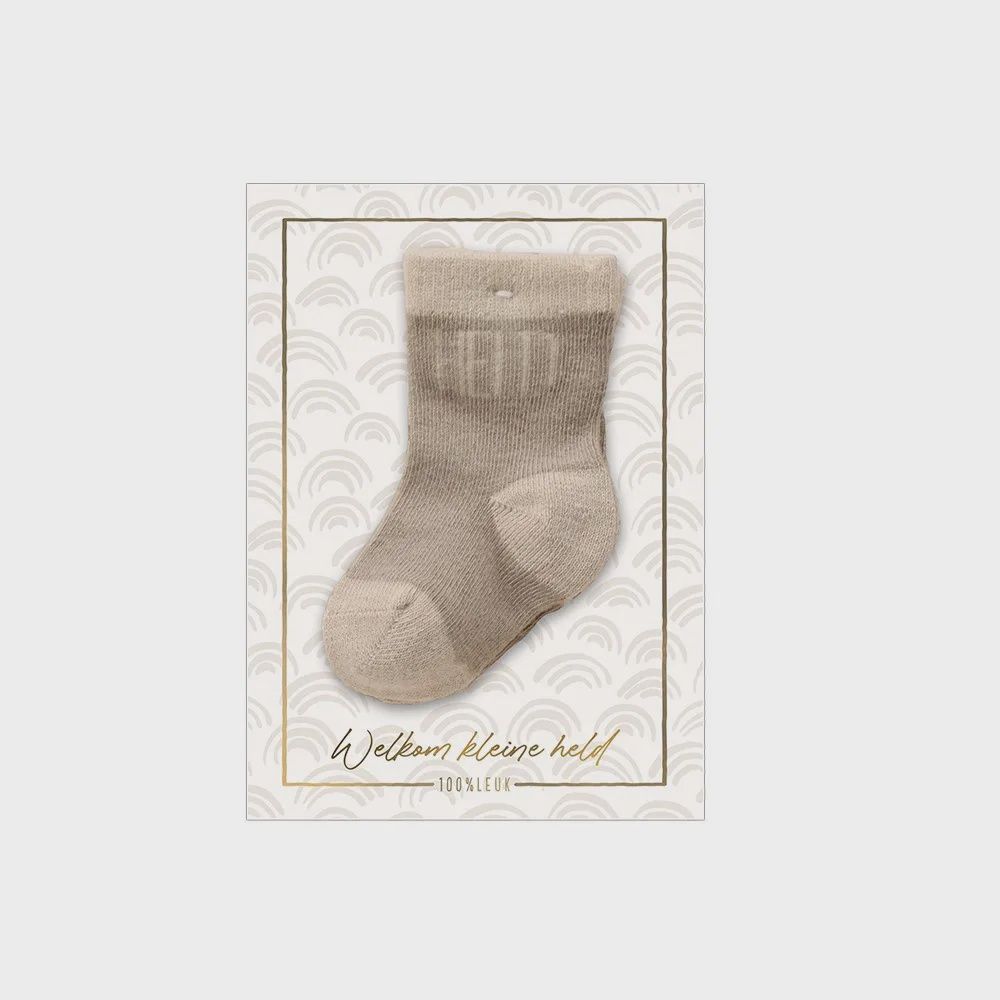 100% Leuk - Babysokjes – Held