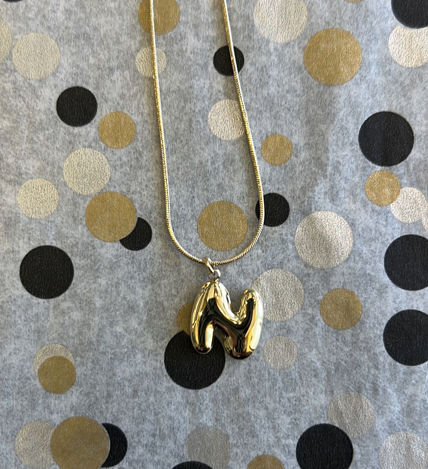 I'm Dutch - Letter ketting - Goud - N
