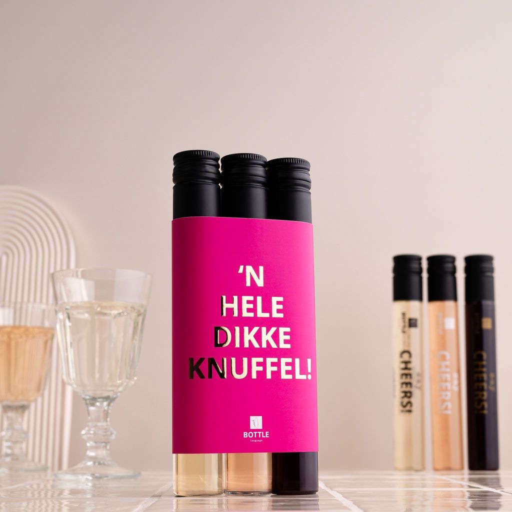 'n proevewijntje - Dikke knuffel - Goud