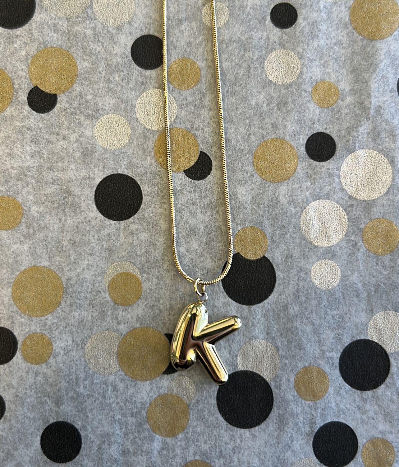I'm Dutch - Letter ketting - Goud - K
