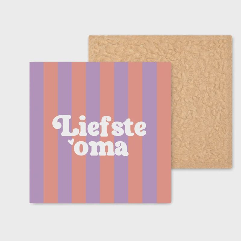 Tegeltje - AGW - Oma
