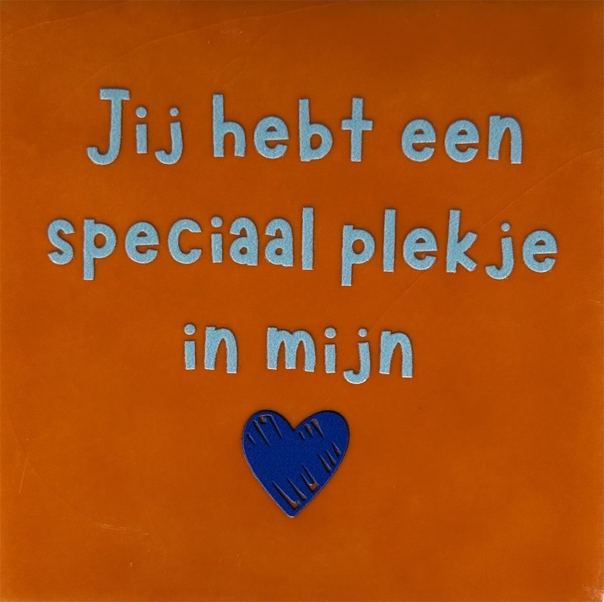 Tegeltje - Speciaal plekje in mijn hart