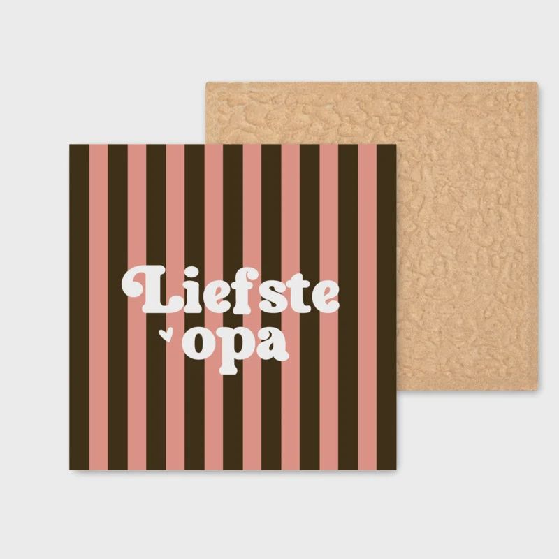 Tegeltje - AGW - Opa