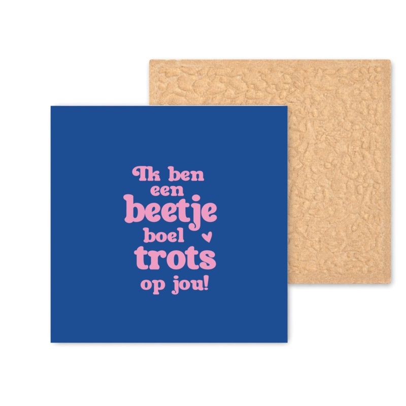 Tegeltje - AGW - Trots