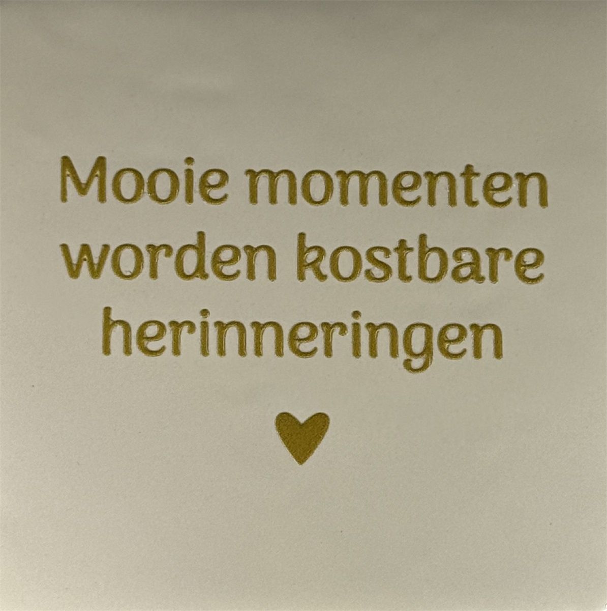 Tegeltje - Mooie momenten...