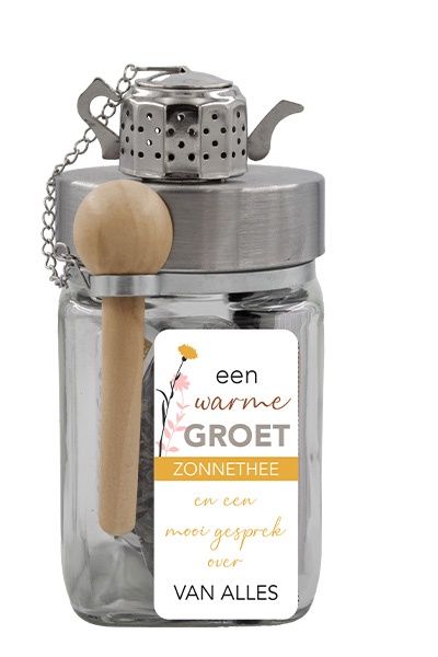 28. Thee en een mooi gesprek - Warme groet