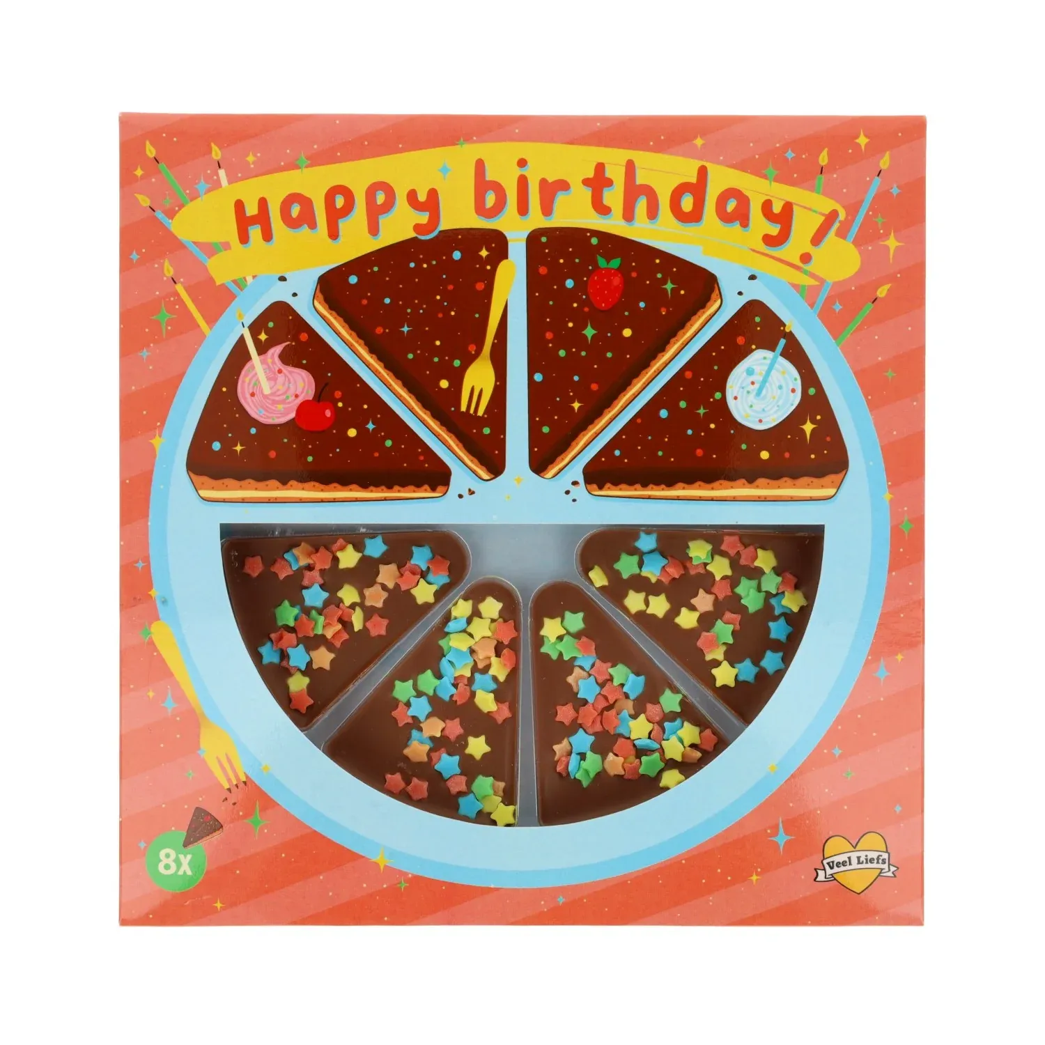 Chocoladetaartje - Happy birthday!