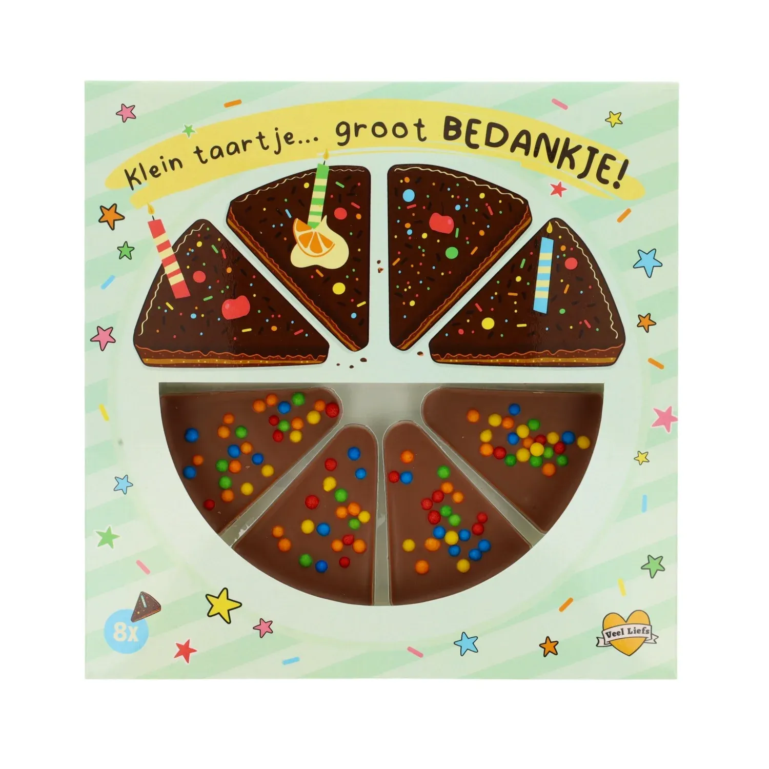 Chocoladetaartje - Klein taartje... Groot bedankje!