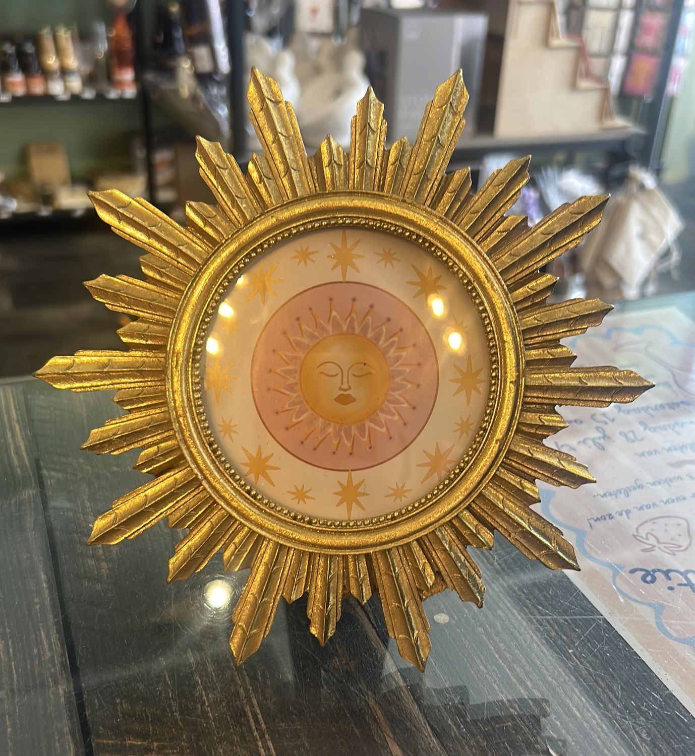 Fotolijstje - Zon - Goud