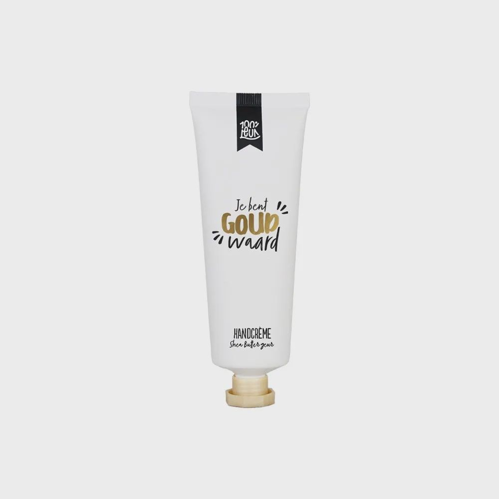 100% Leuk - Handcrème tube – Je bent goud waard