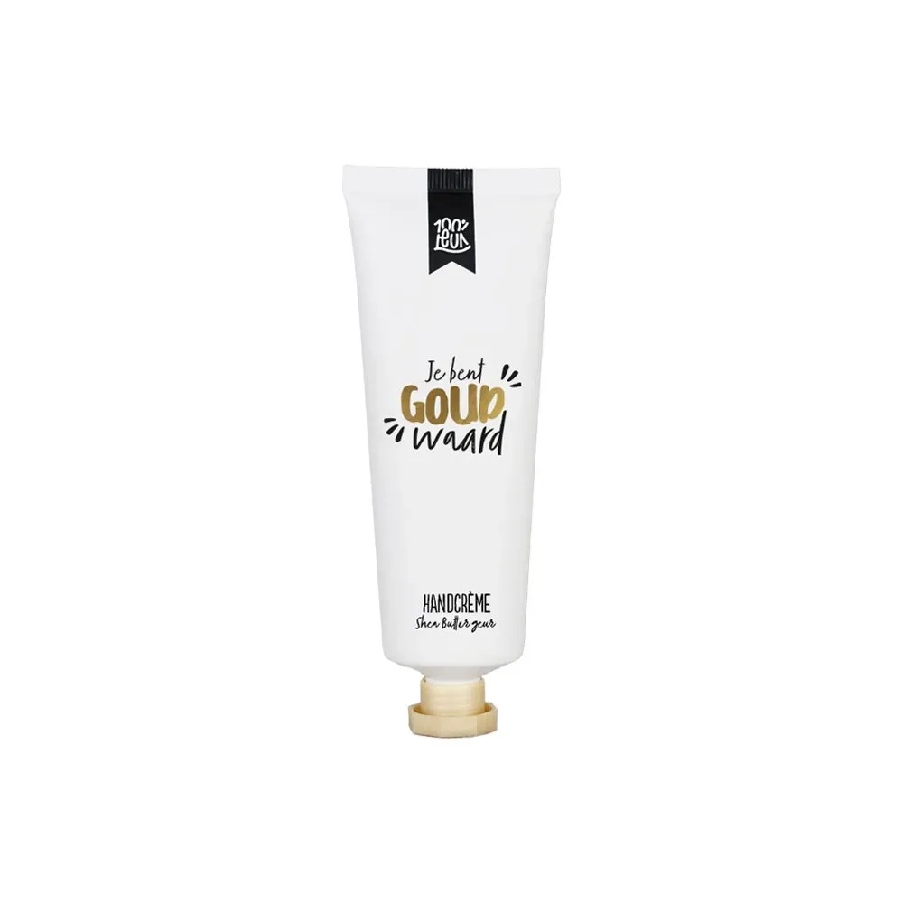 100% Leuk - Handcrème tube – Je bent goud waard