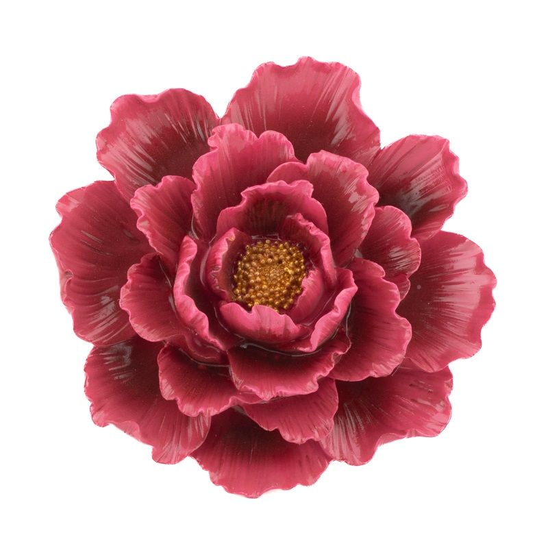Wanddecoratie - Bloem - Rood