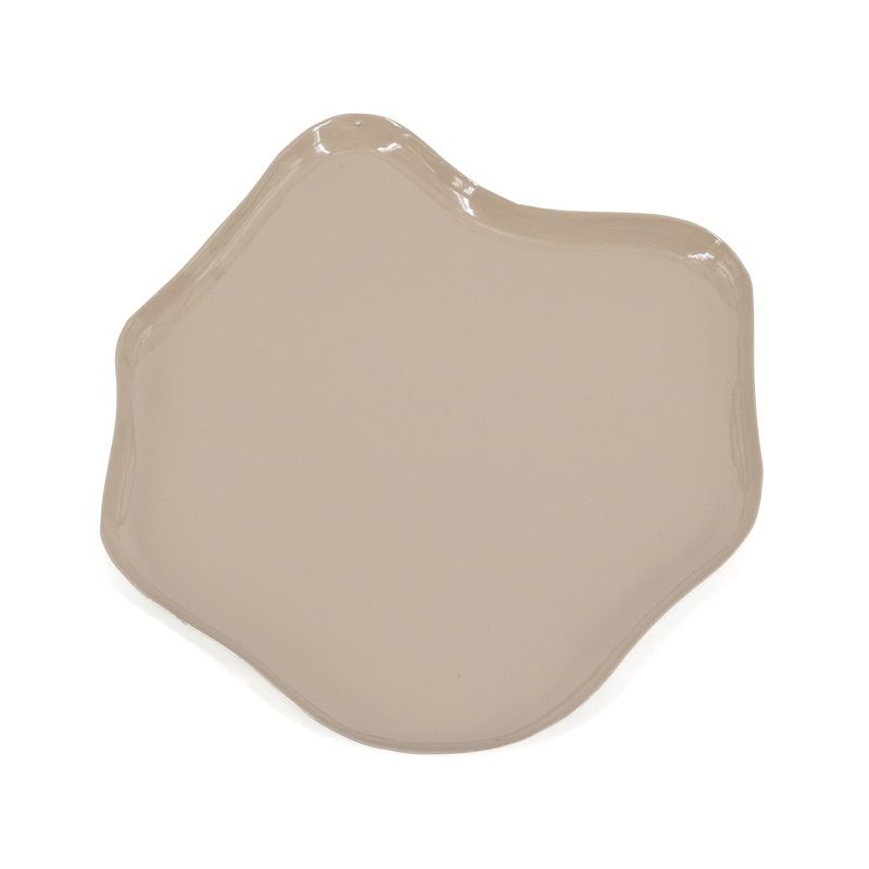 Metalen dienblad - Mori - Glossy sand