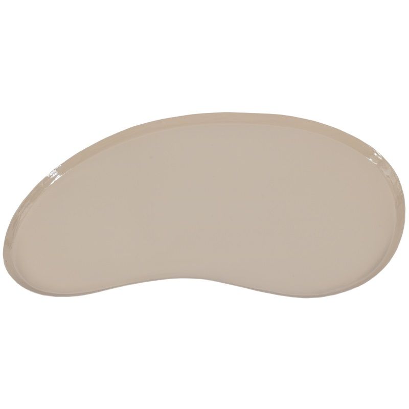 Metalen dienblad - Kidney - Glossy sand