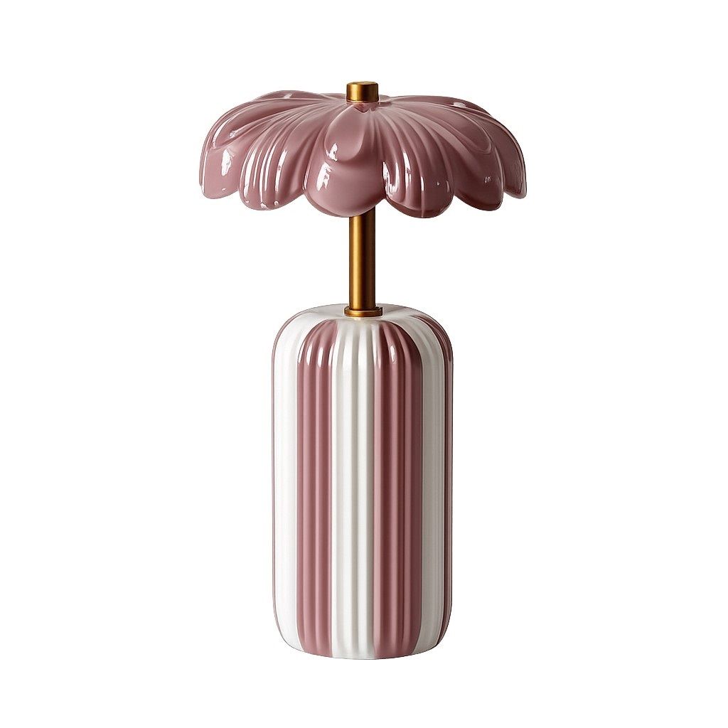 Ledlamp - Elva - L - striped beige