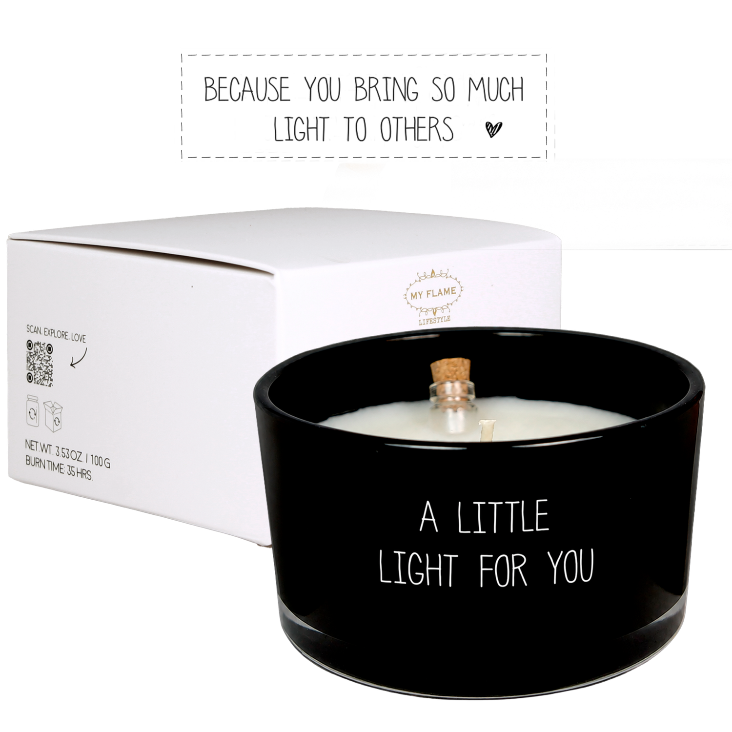 My Flame - Flessenpost - A little light for you