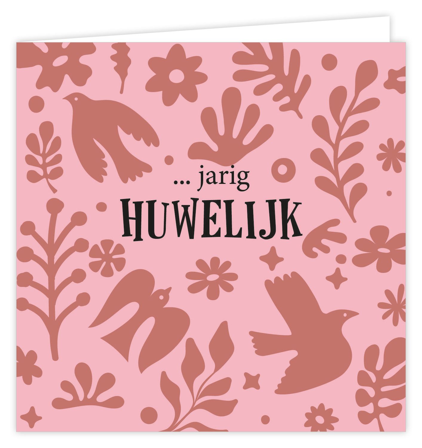 Wenskaart - Palm - ... jarig huwelijk
