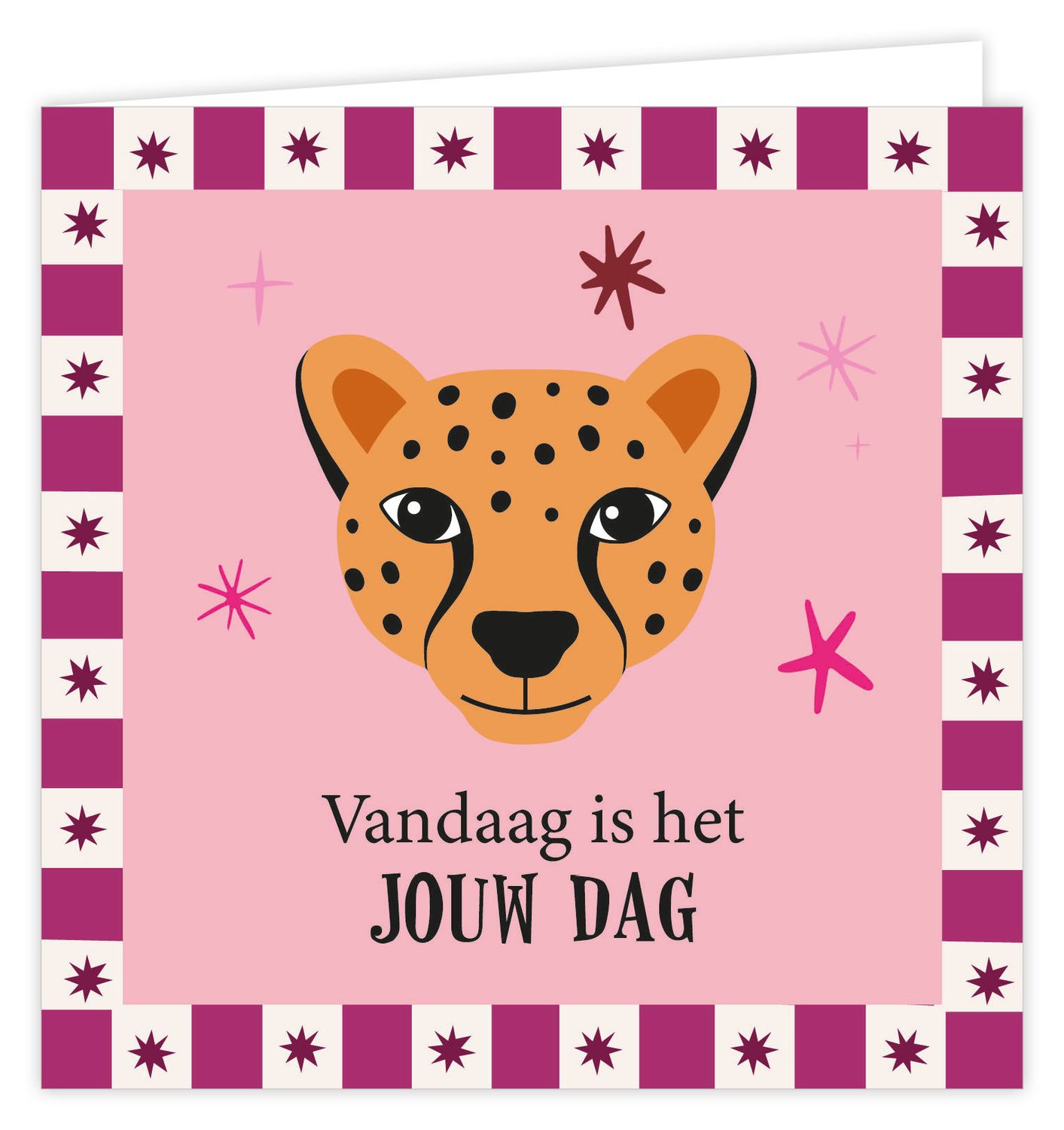 Wenskaart - Palm - Vandaag is het jouw dag