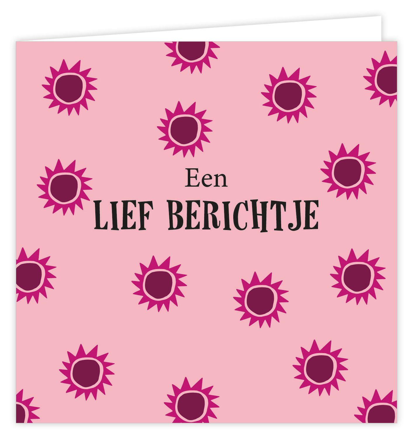 Wenskaart - Palm - Een lief berichtje
