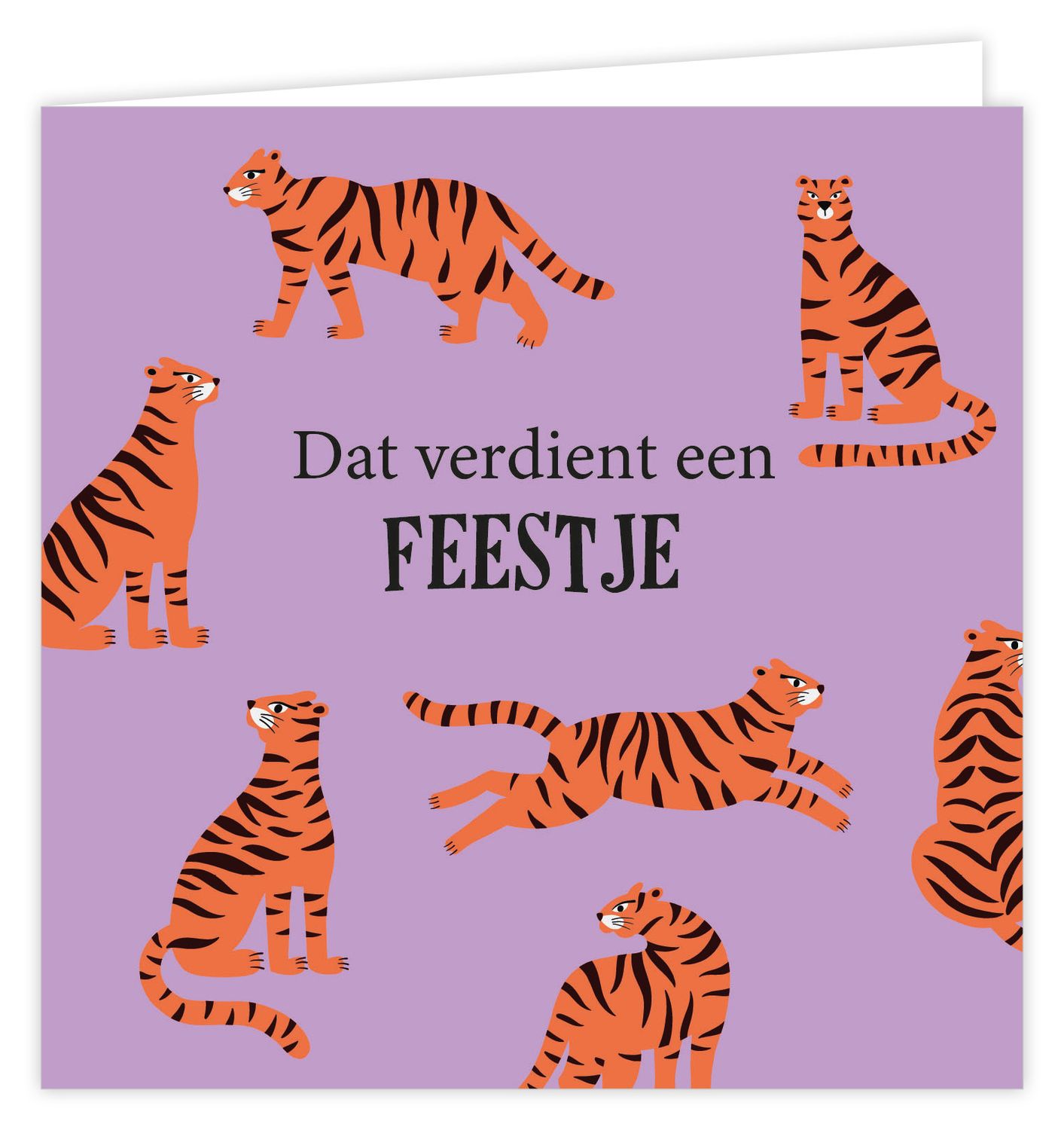 Wenskaart - Palm - Dat verdient een feestje