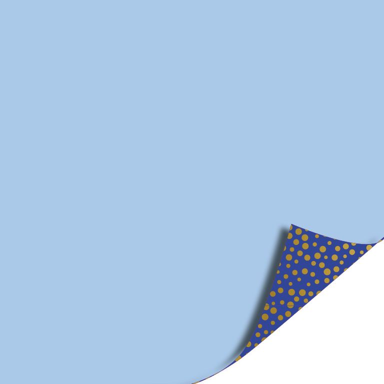 Inpakpapier - Luxury dots - Blue
