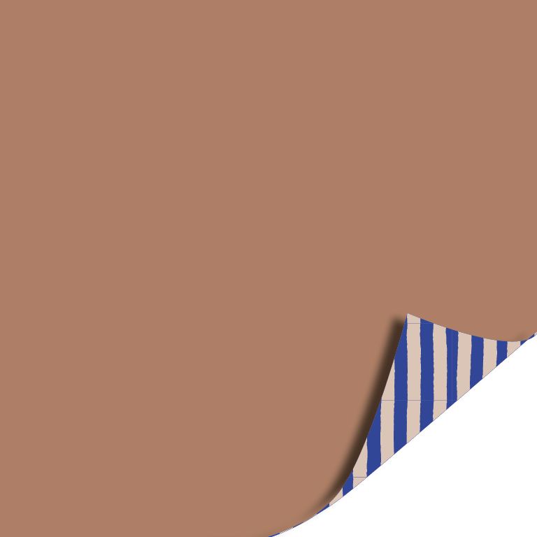 Inpakpapier - Soft Stripe - Blue/beige