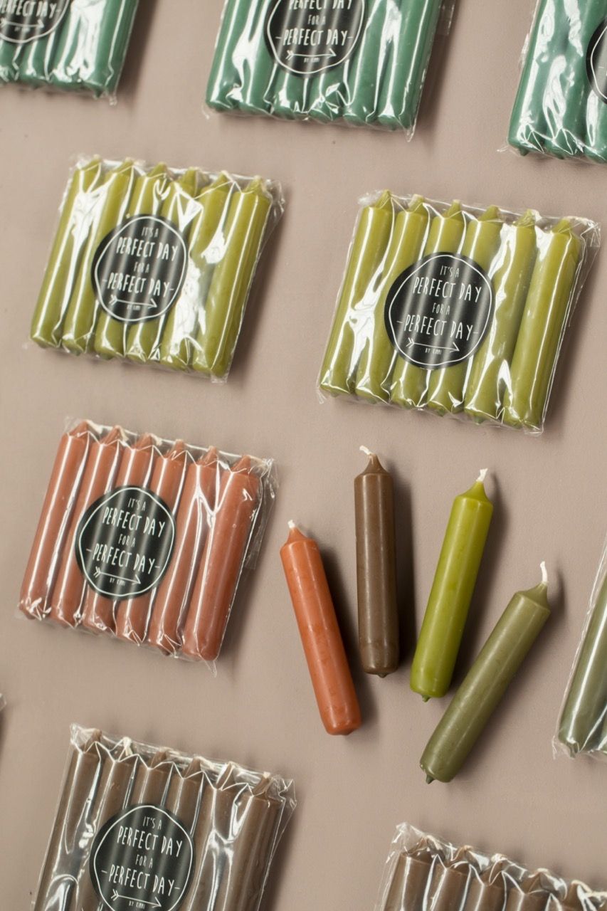 Rustik Lys - Mini dinerkaars - Olive