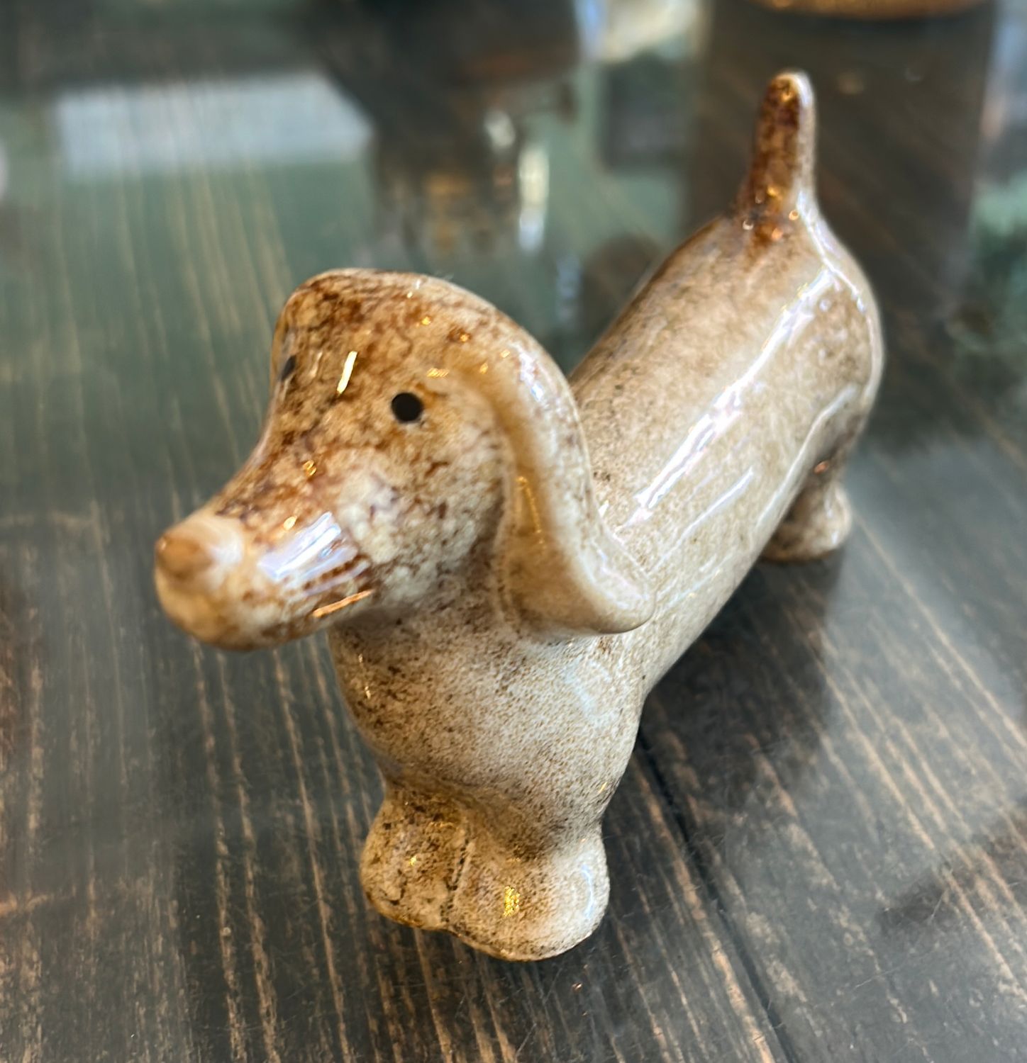 Ornament - Teckel - Beige