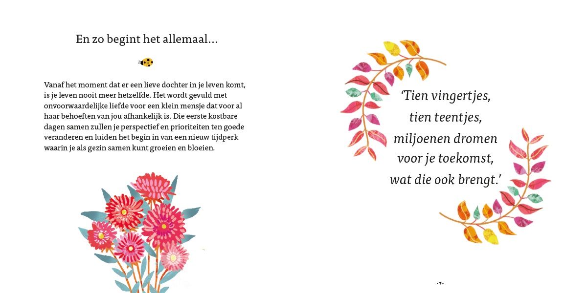 Voor de liefste dochter