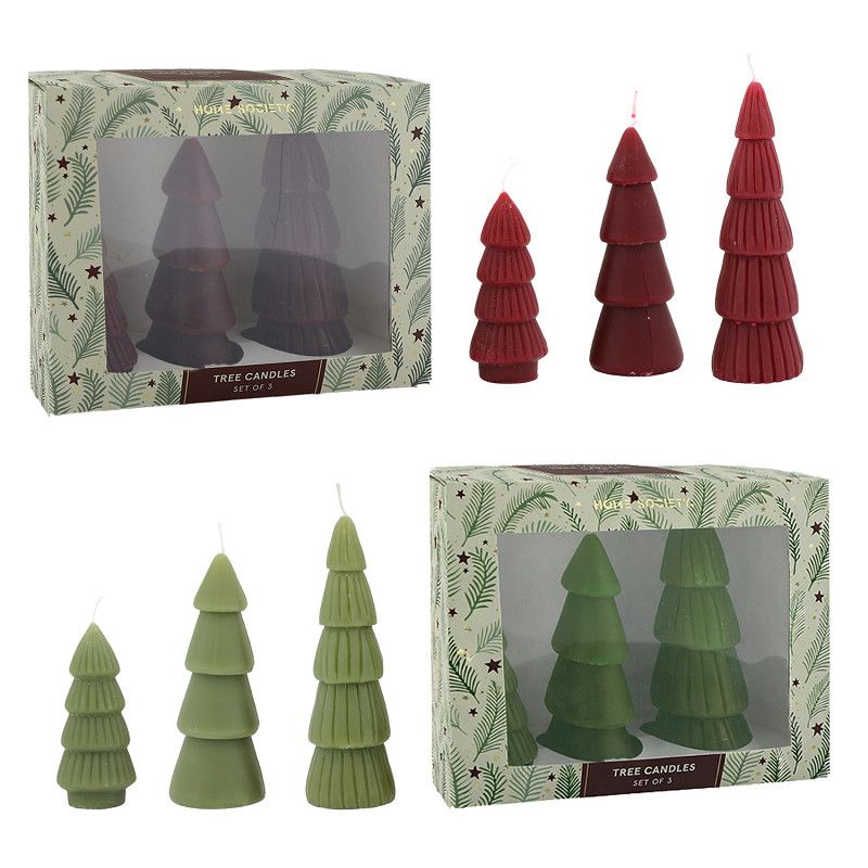 Kerstboom kaars - Furu
