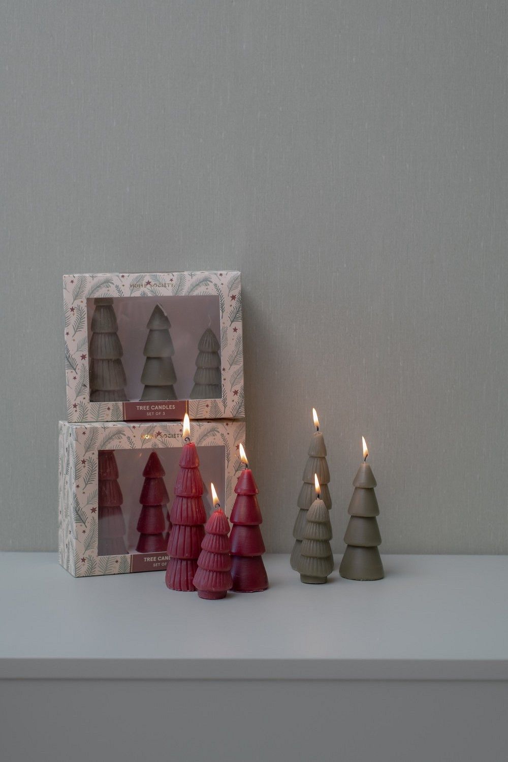 Kerstboom kaars - Furu